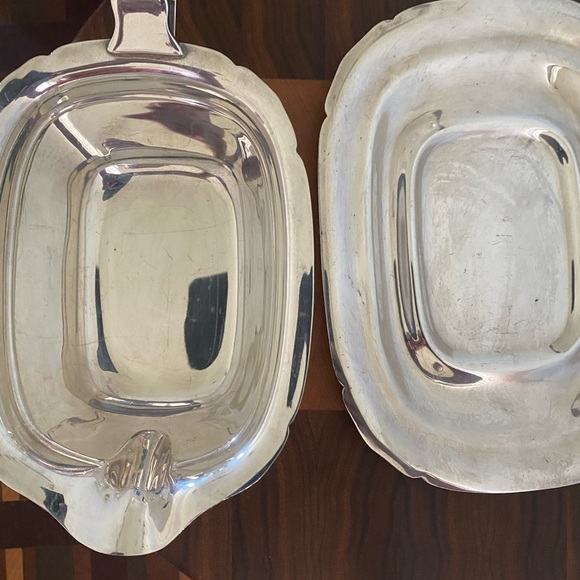 Vintage Reed & Barton 5000 1940’s Mayflower Scalloped Silver Plated Gravy Boat - Picture 9 of 14